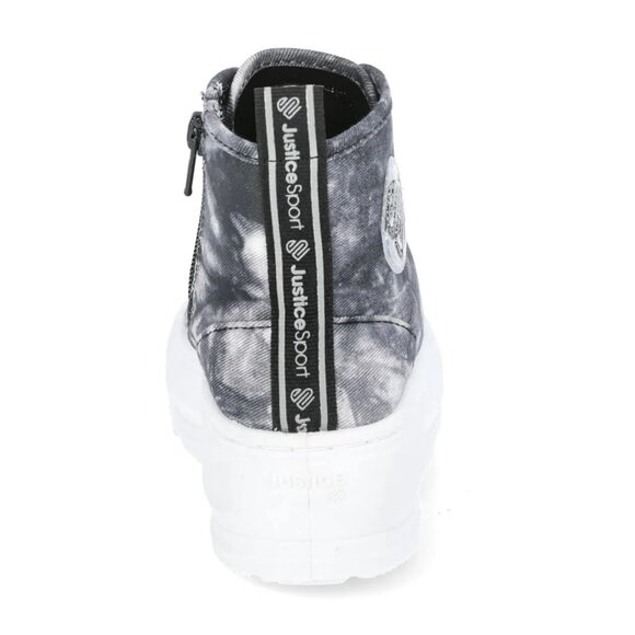 Justice Little Girl & Big Girl High Top Sneakers, Size 1, Heel Height 1.79" - Picture 3 of 7